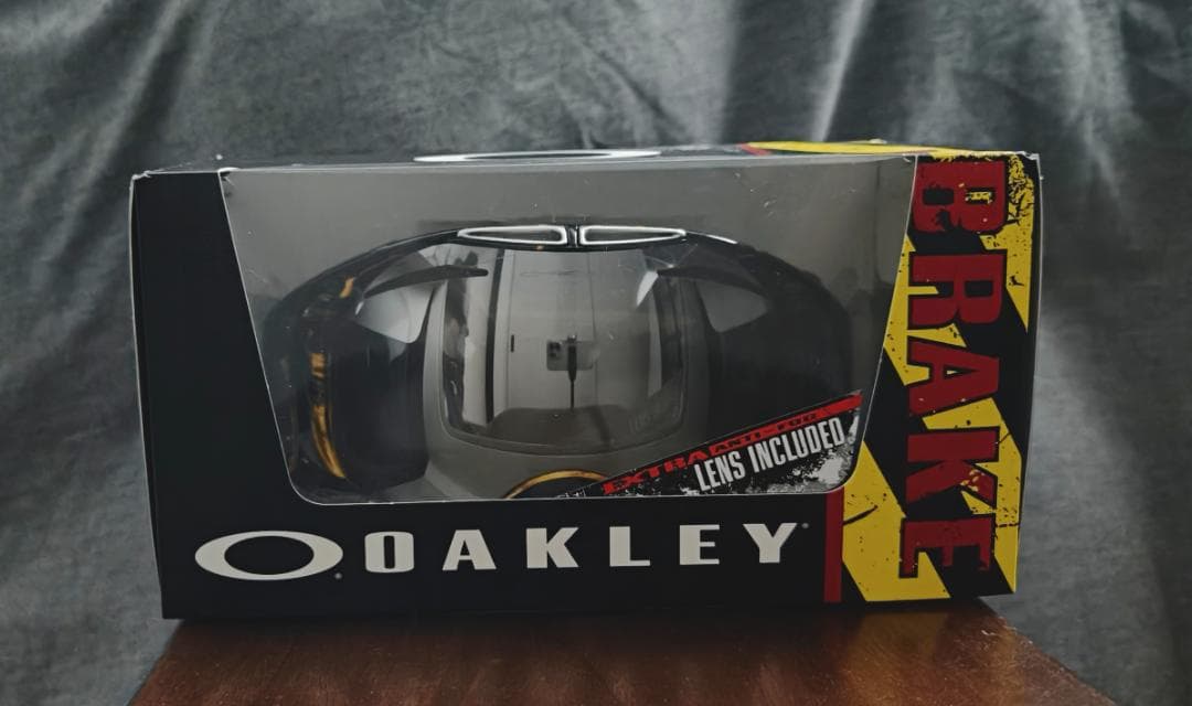 【モトモトアッキー・交換レンズセット】OAKLEY★ゴーグル★エアブレイク