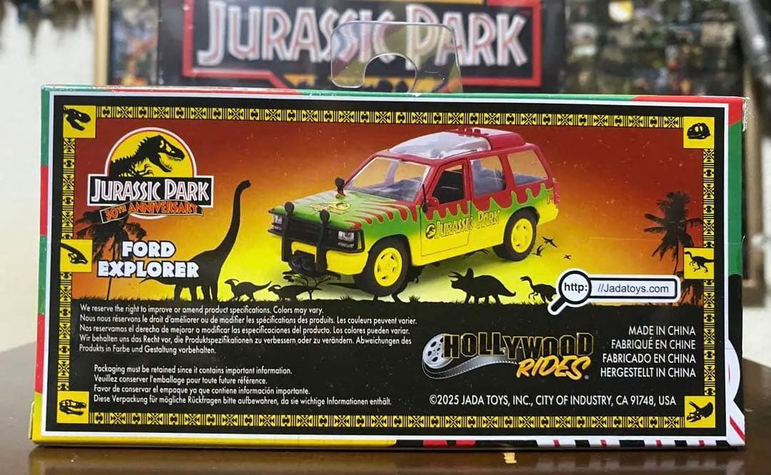 ジュラシックパーク ロストメモリーズキット　JADA パークカー ミニカー