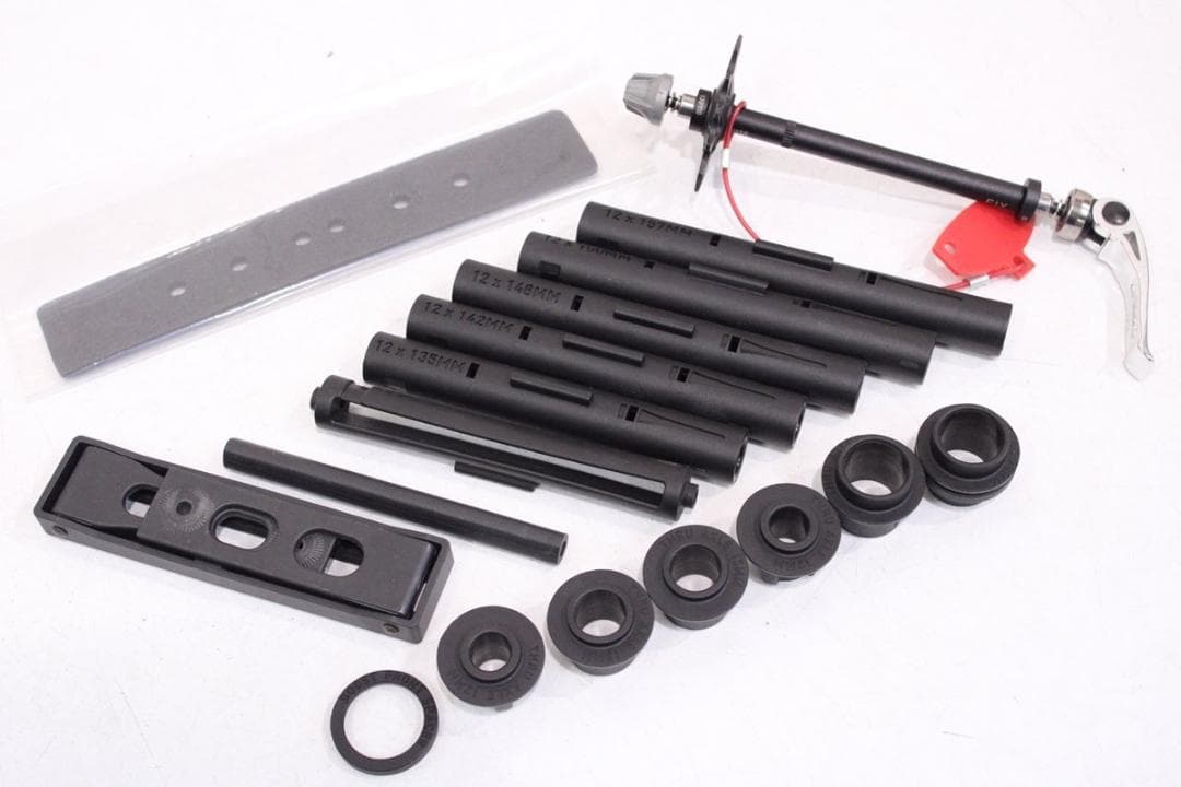 EVOC バイクトラベルバッグ レッド 美品 付属品完備 1回使用