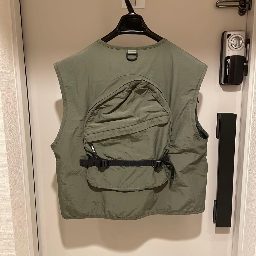 90's adidas ADVENTURE ユーティリティ ベスト デサント製