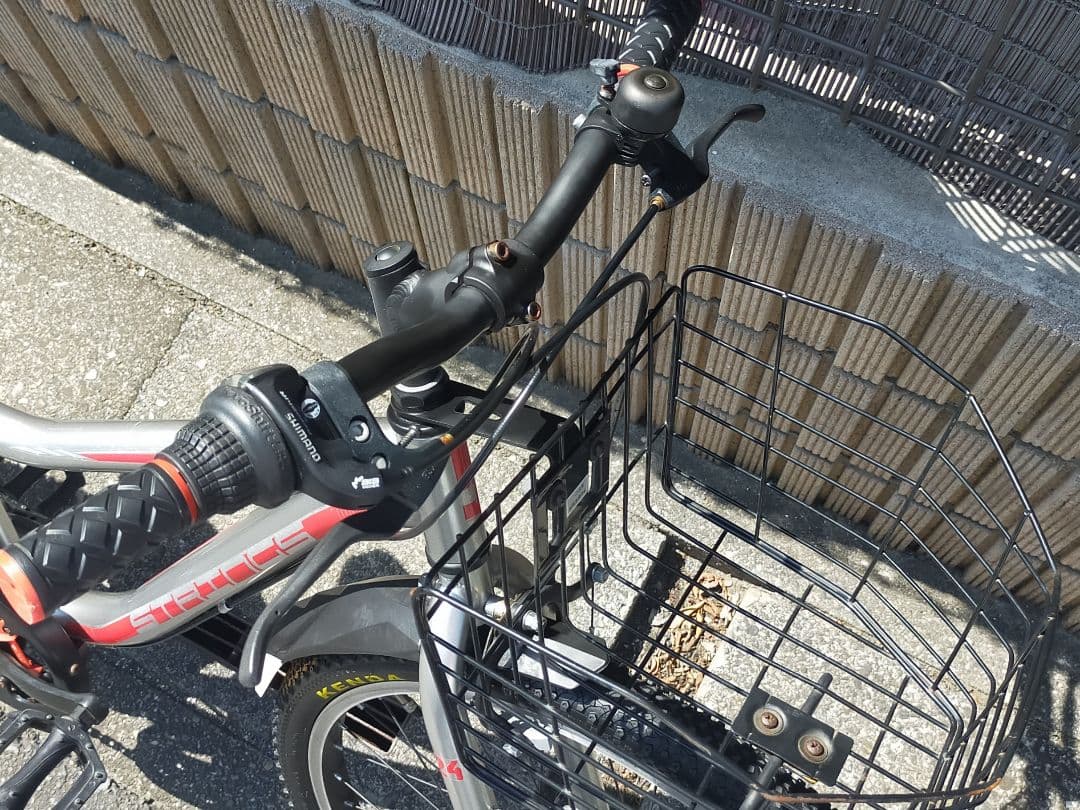 自転車 ジュニア イオン 24インチ6段変速 オートライト サイモト REVO3