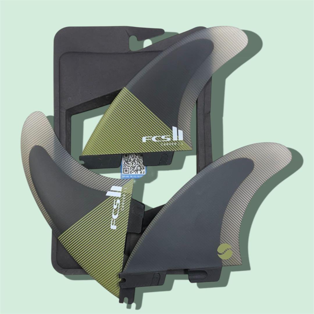 FCS2 FIN エフシーエス2 フィン CARVER PC TRI Lサイズ