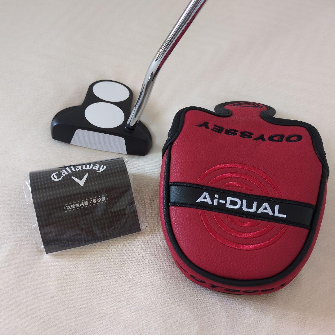 オデッセイAi-DUAL 2-BALL パター 右用33インチ 2026年モデル