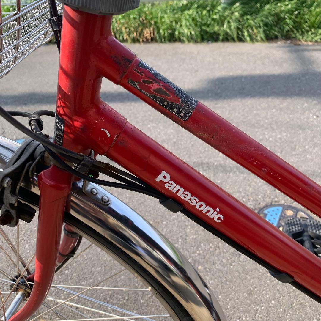 [863]送料無料 パナソニック電動自転車 ビビ・EX・シティ　ELET75