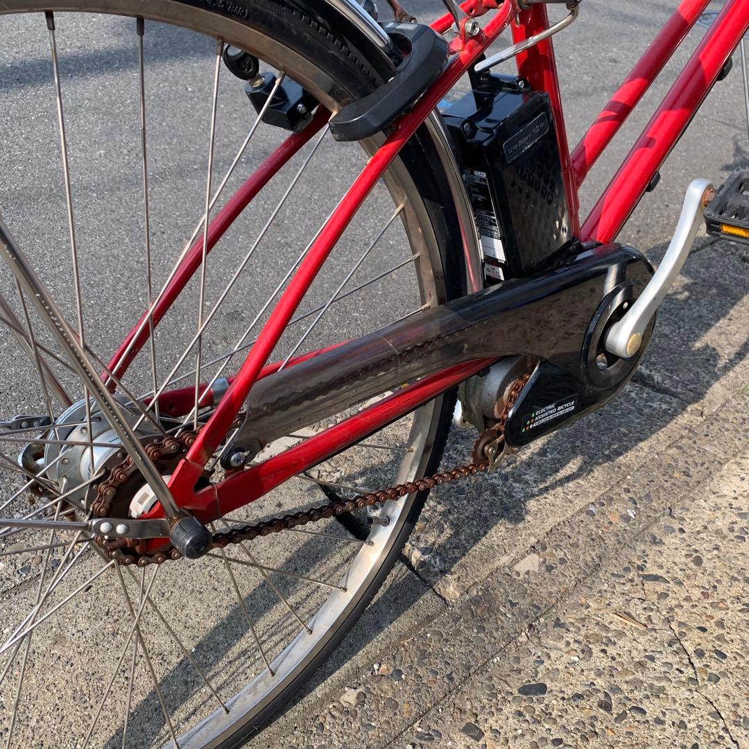 [863]送料無料 パナソニック電動自転車 ビビ・EX・シティ　ELET75