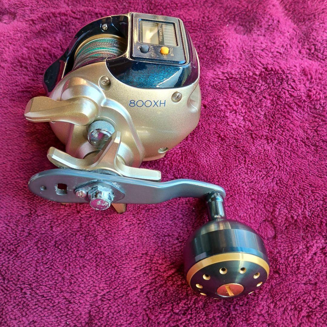 SHIMANO SC小船 800XH SOLAR CELL 船用両軸リール