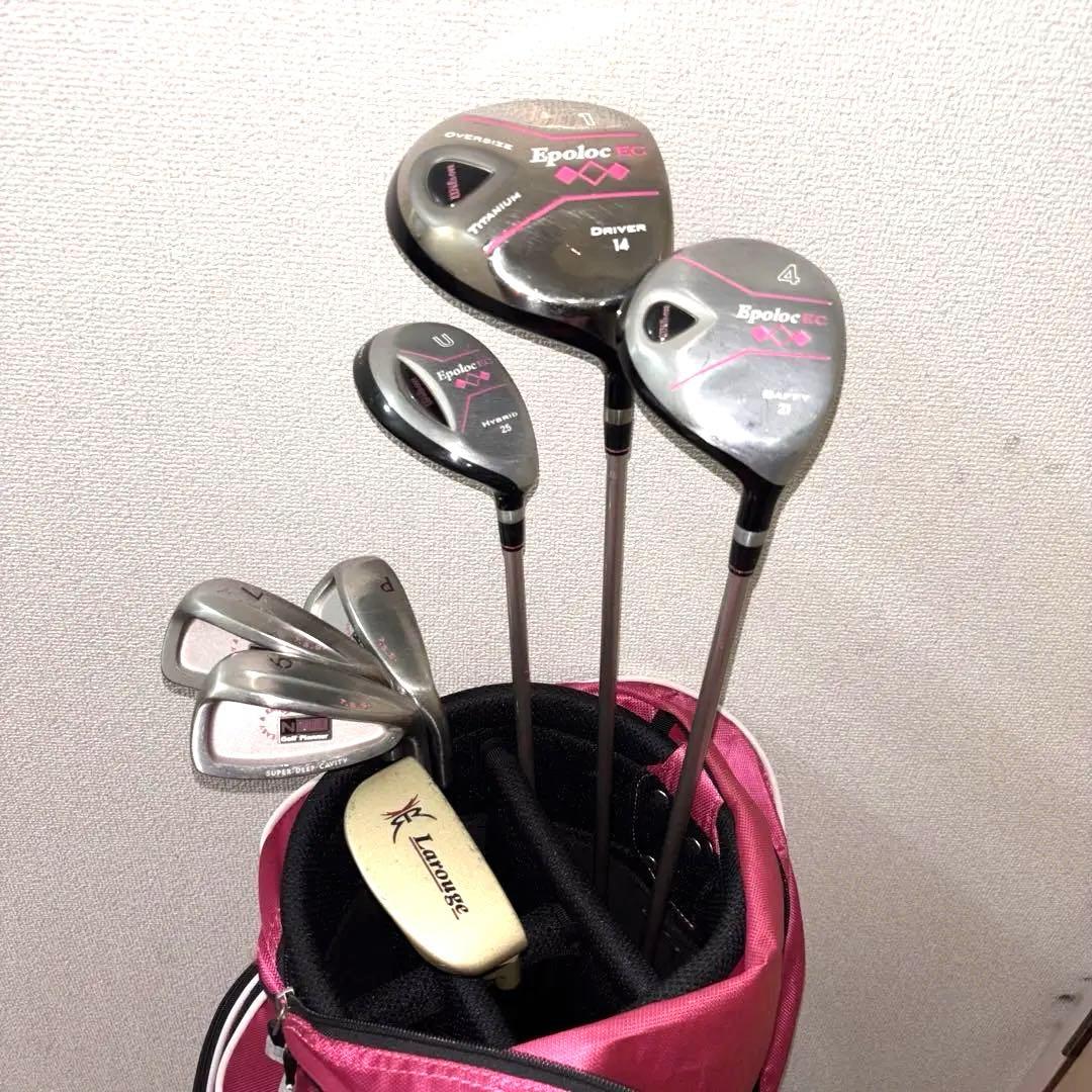 レディース ゴルフセット 7本 初心者 Wilson Golf Planner