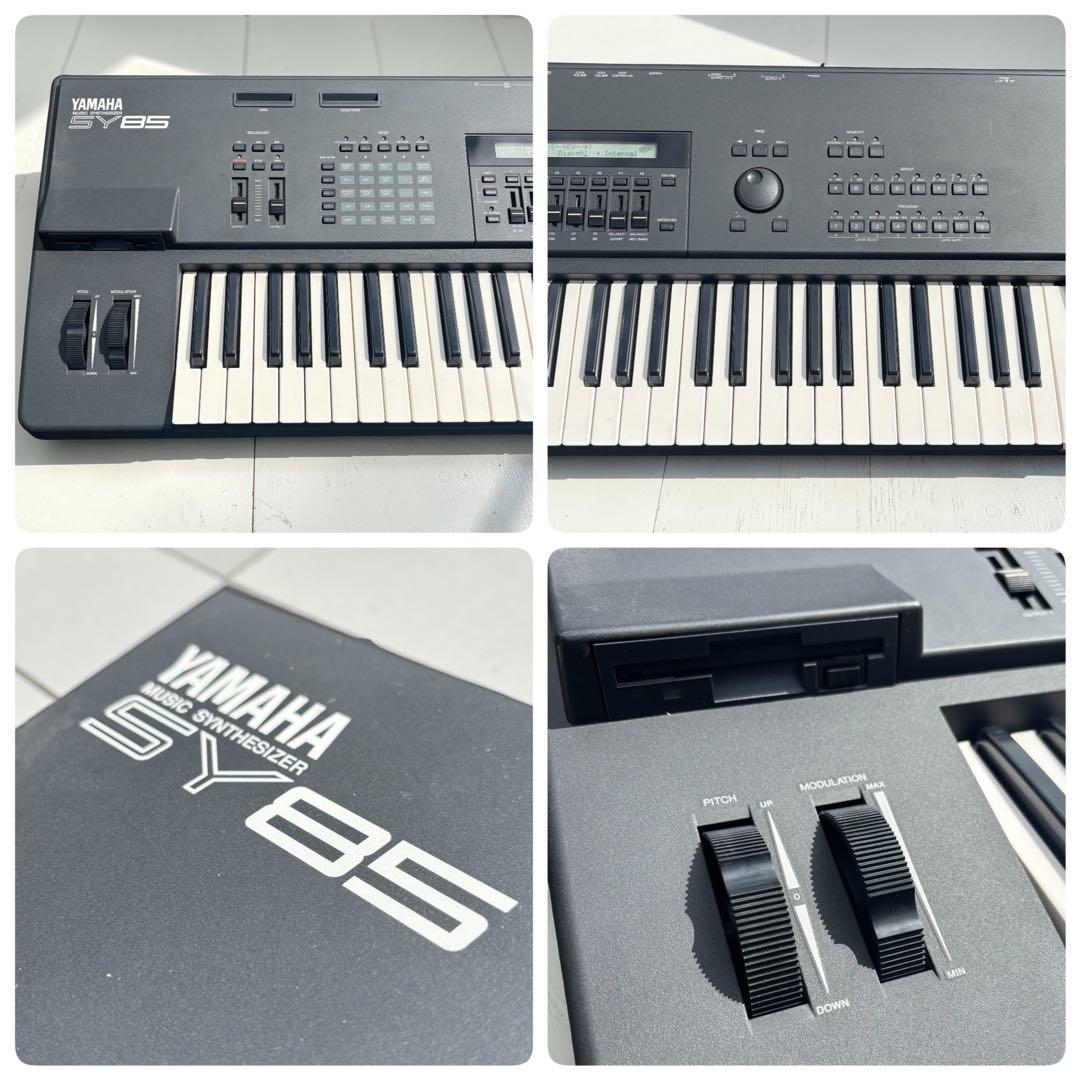【名機】YAMAHA SY85 シンセサイザー 動作確認済 FD付 61鍵 美品