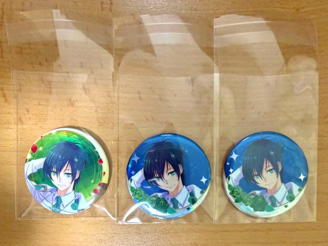 香賀美タイガ　缶バッジ　キンプリ展