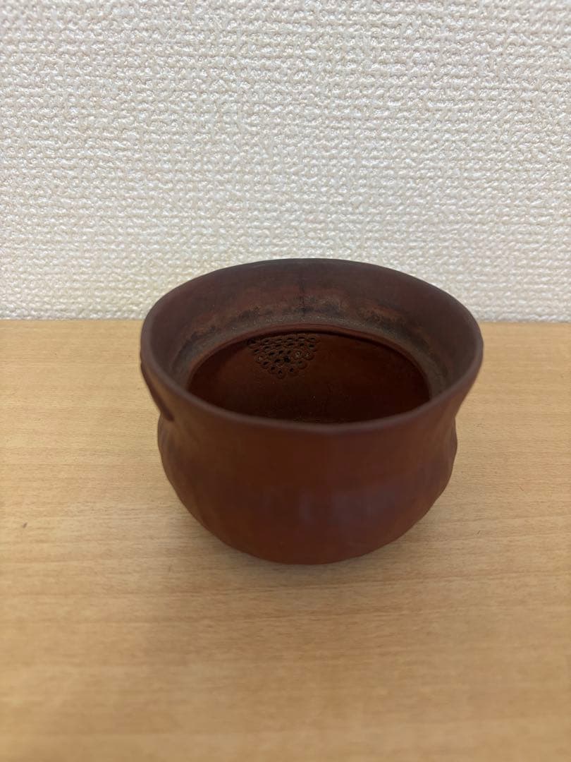 レア　アンティーク　常滑焼 四代 長三造 湯冷し