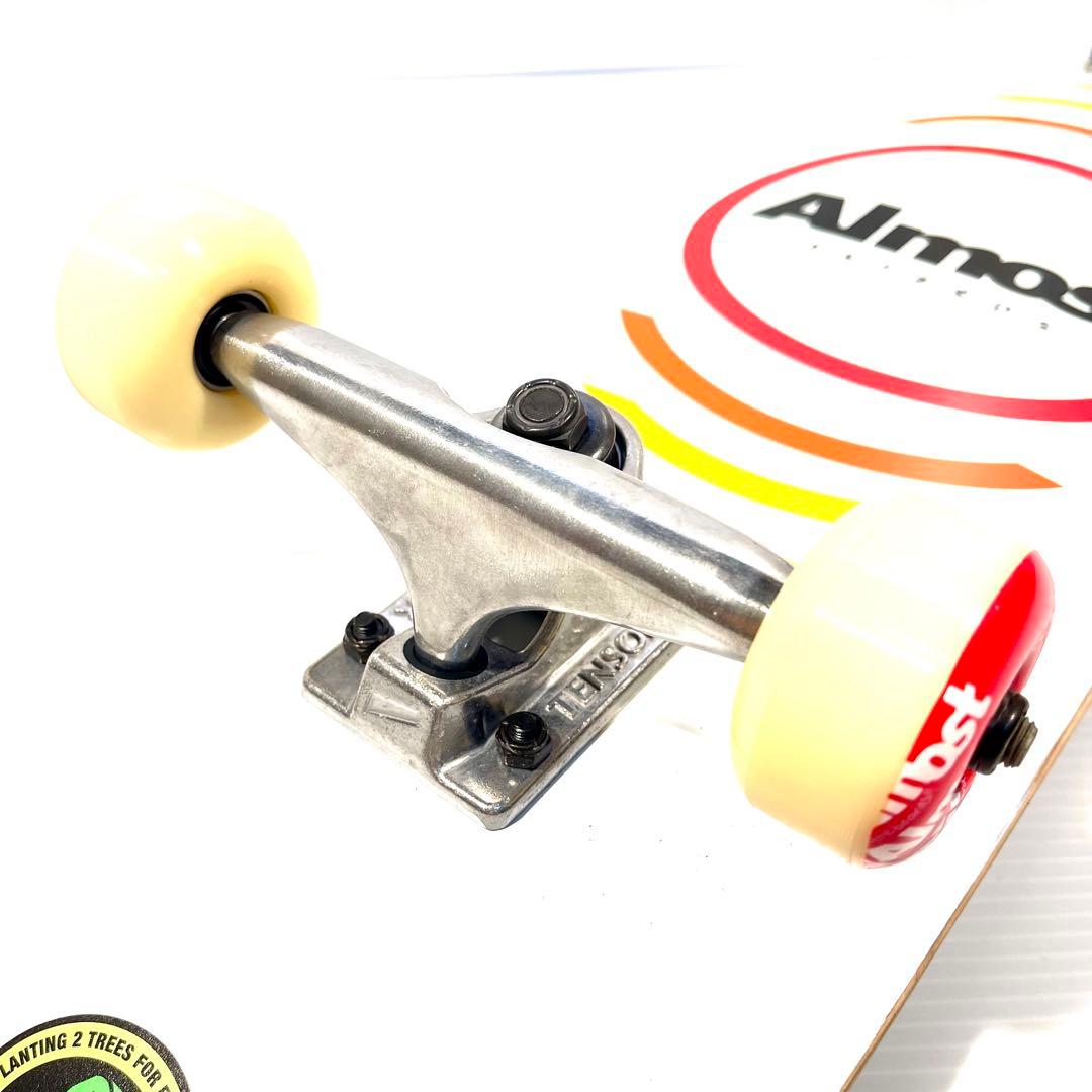 【新品】ALMOST コンプリートスケートボード 7.625