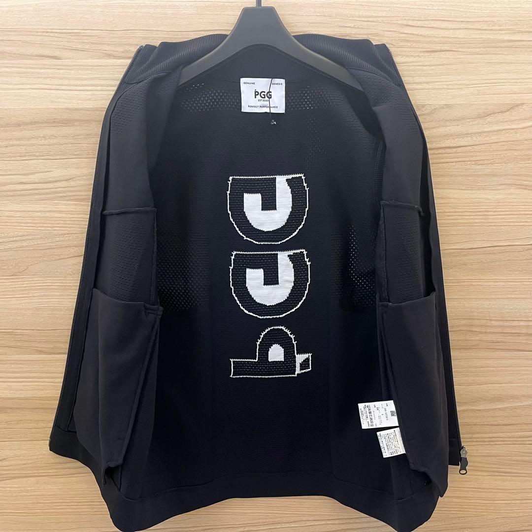 新品★30,800円 PGG パーリーゲイツ ポリエステルヤーンロゴベスト 4