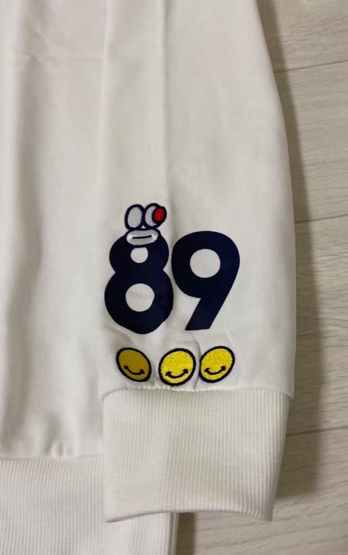 新品 正規品 パーリーゲイツ どうしちゃったPG 白 サイズ7 XXL
