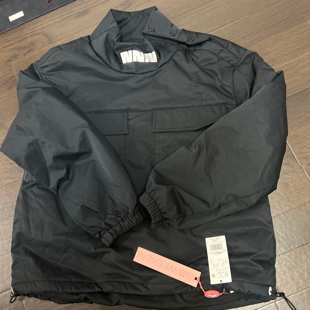 新品★NBBweekendブラックハイネックジャケット Mサイズ