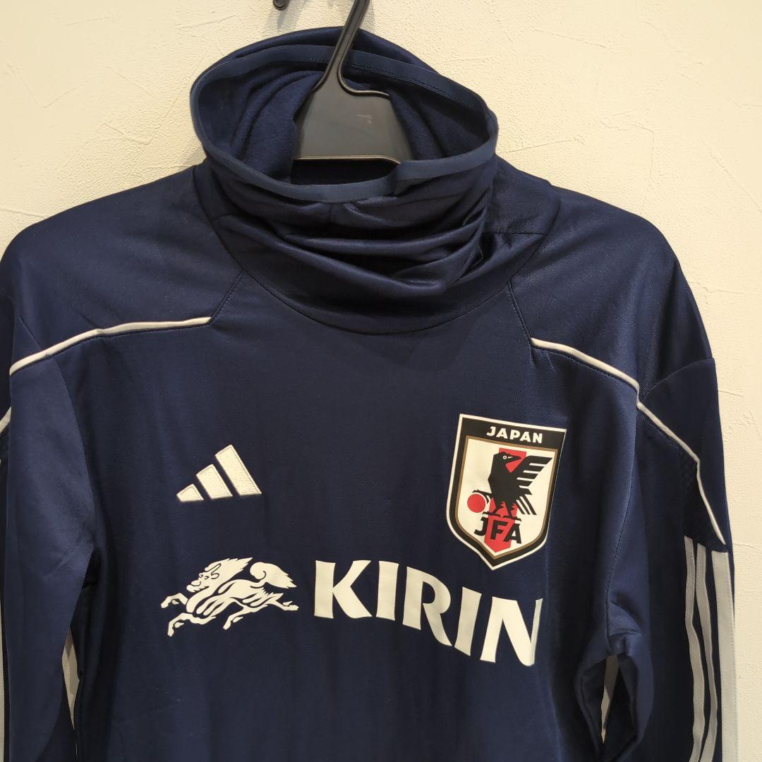 adidas 日本代表 サッカーウェア ネイビー　Ｌサイズ　非売品　スポンサー
