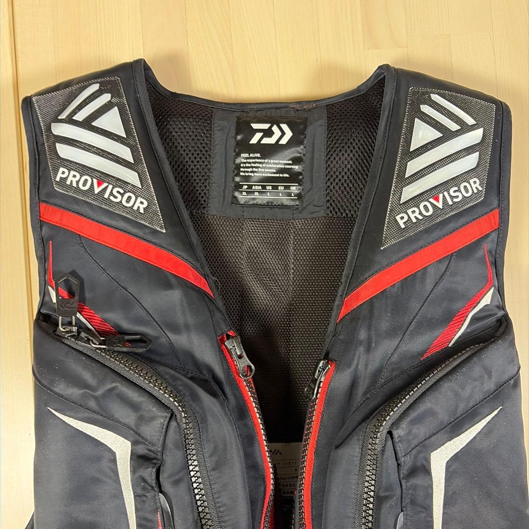 Daiwa PROVISOR フィッシングベスト XLサイズ