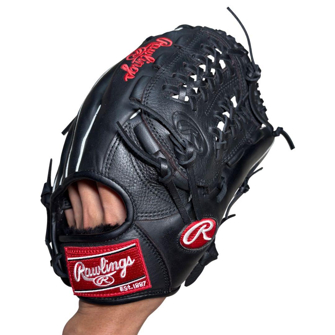 Rawlings 軟式 グローブ 美品 内野 外野 野球 ローリングス 即戦力
