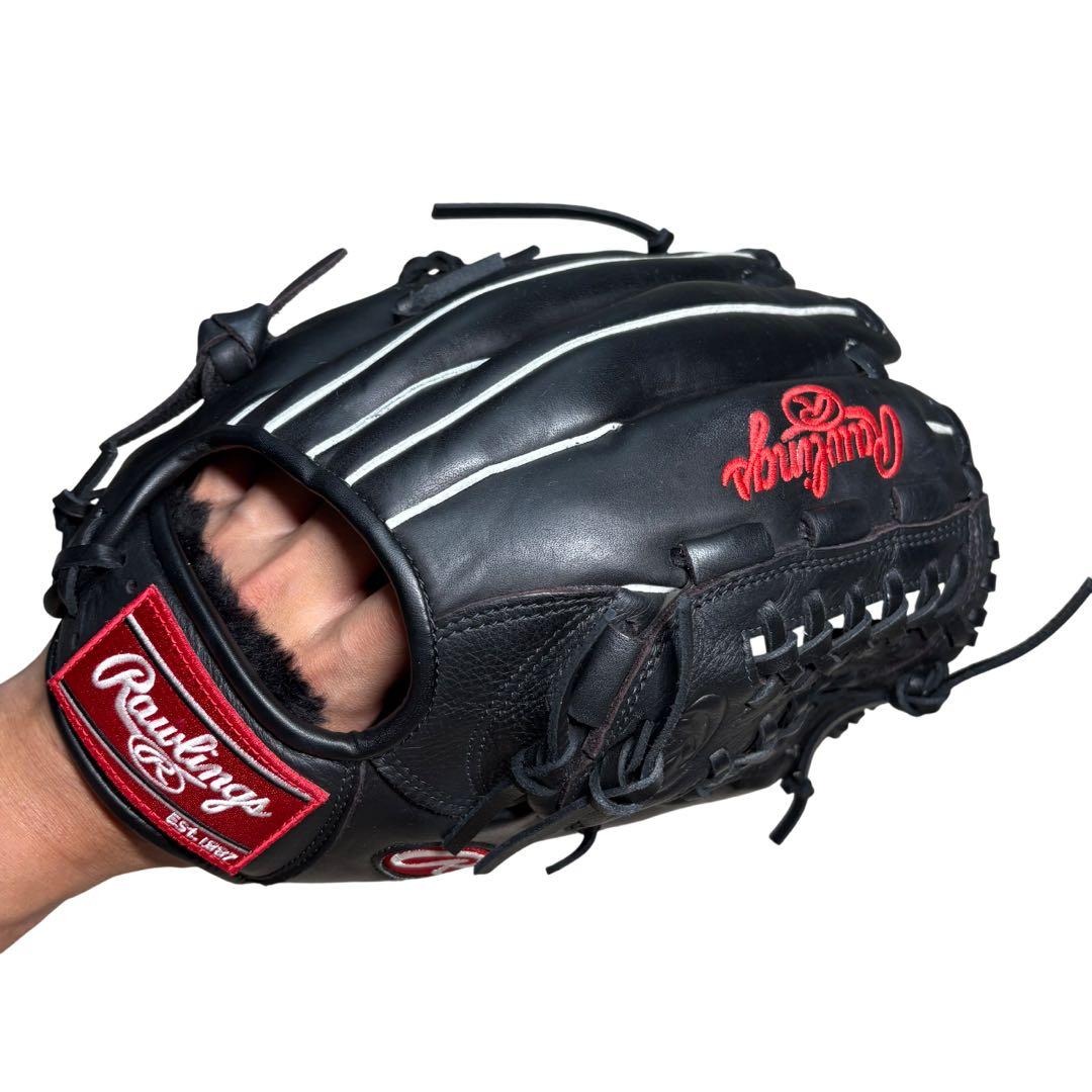 Rawlings 軟式 グローブ 美品 内野 外野 野球 ローリングス 即戦力