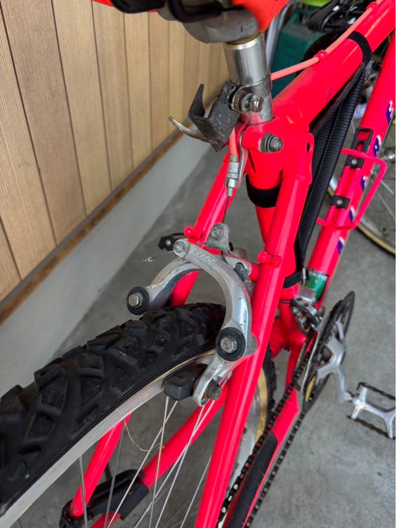 【オールドMTB MIYATA 自転車 ALFREX 6000 赤系 札幌】