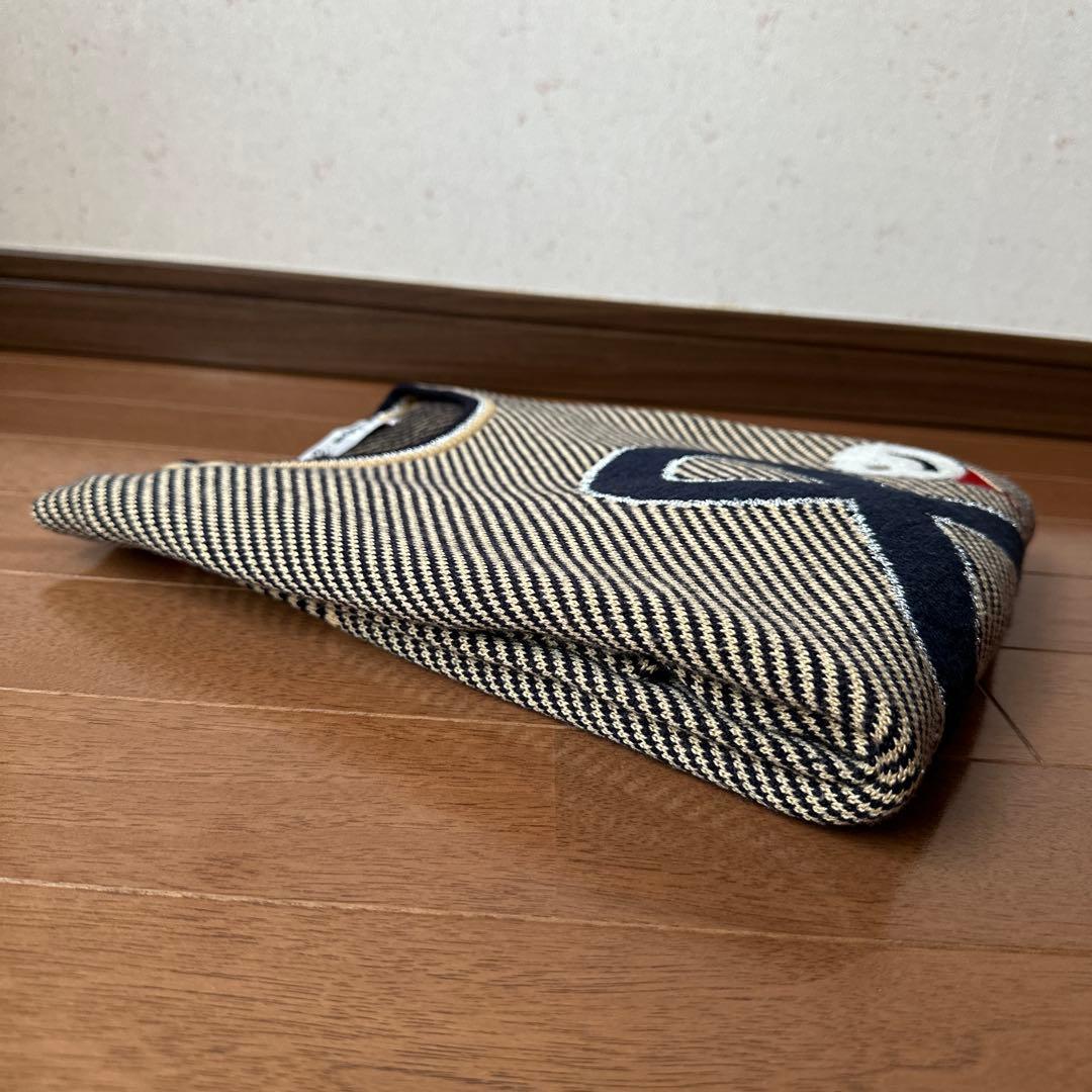 ☆and per se☆ M レディース セーター ビッグロゴ 茶系