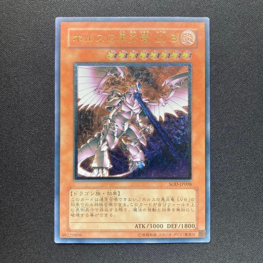 た*き様 遊戯王 ホルスの黒炎竜 LV6・LV8 レリーフ セット