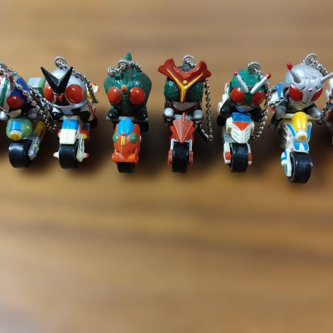 値下げ‼️仮面ライダー　ボールチェーンキーホルダー　15体セット(中古品)