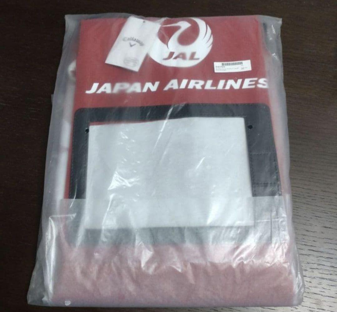 新品未使用 キャロウェイ JALオリジナル ゴルフ トラベルカバー 赤