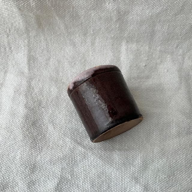 希少19世紀キュノワール酒器ぐい吞ポットデルフトカフェオレボウルジアンモントロー