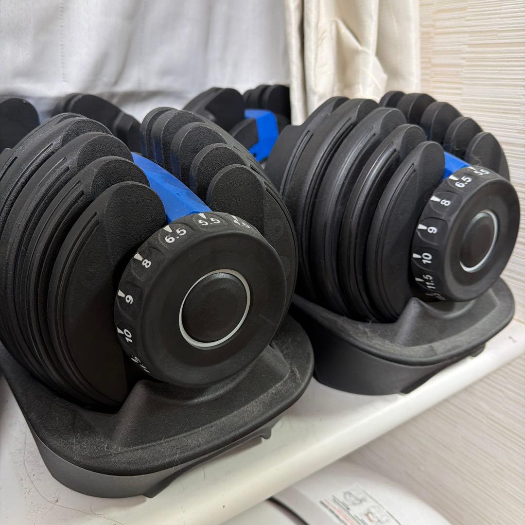 可変式ダンベルセット （24kg × 2個セット）
