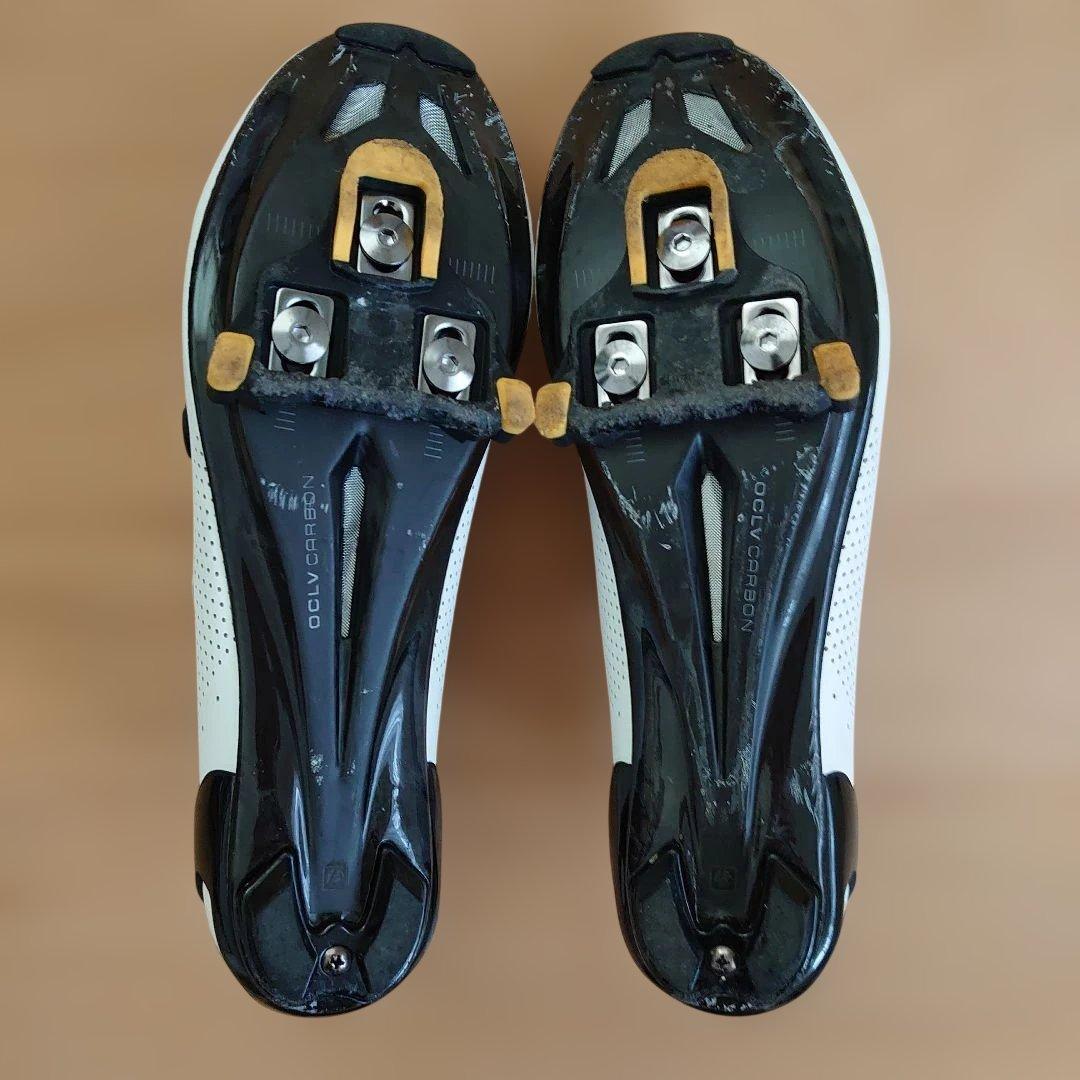 BONTRAGER ホワイト ビンディングシューズ