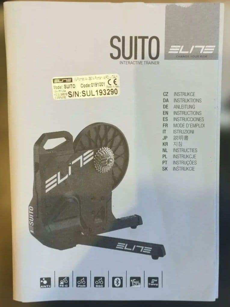 ELITE　SUITO　ダイレクトドライブ式インタラクティブ・スマートトレーナー