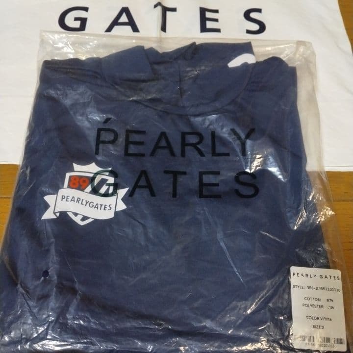 ⭐新品⭐パーリーゲイツ⭐長袖モック⭐濃紺⭐L⭐