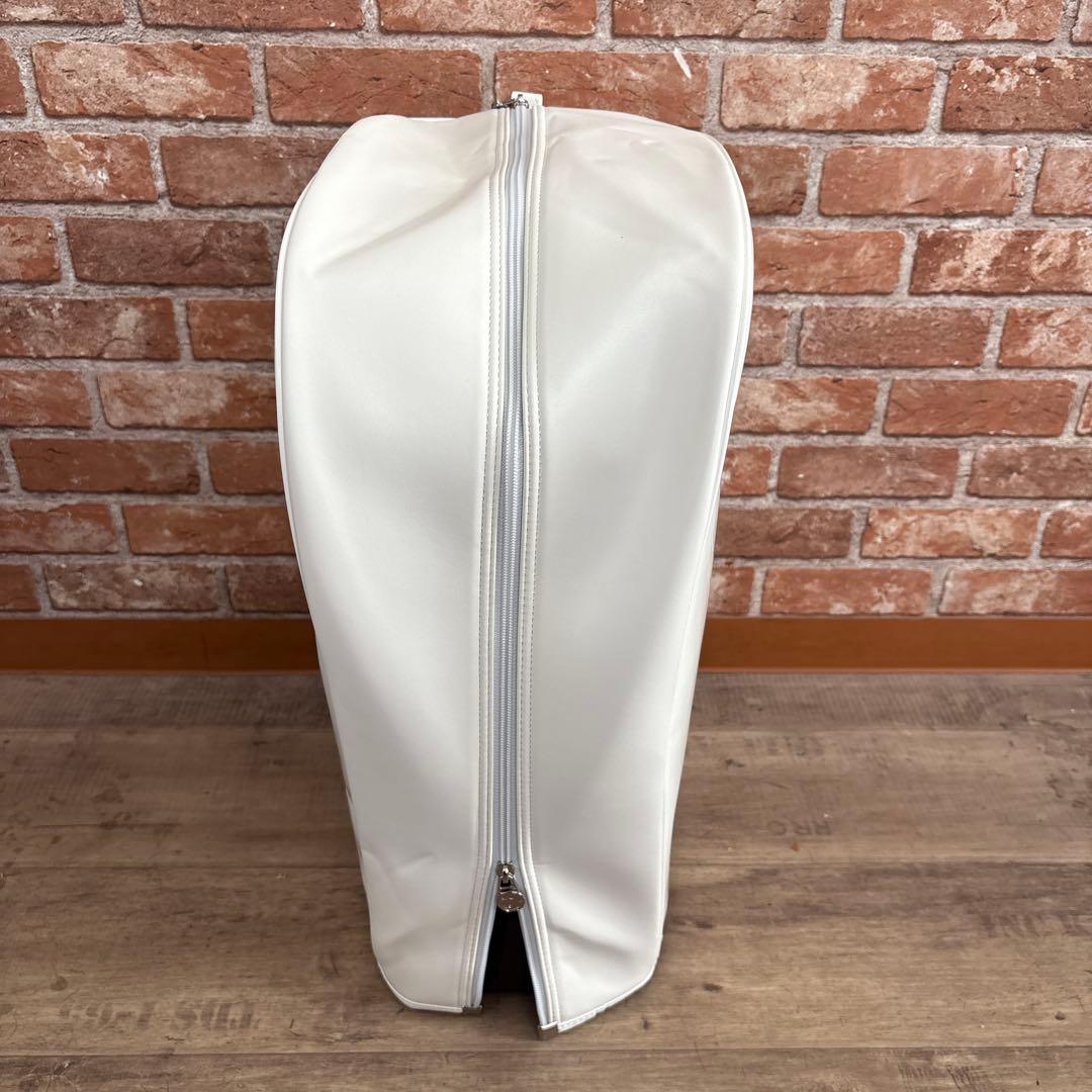 ‼️ワック エナメル キャディバッグ ホワイト 美品‼️