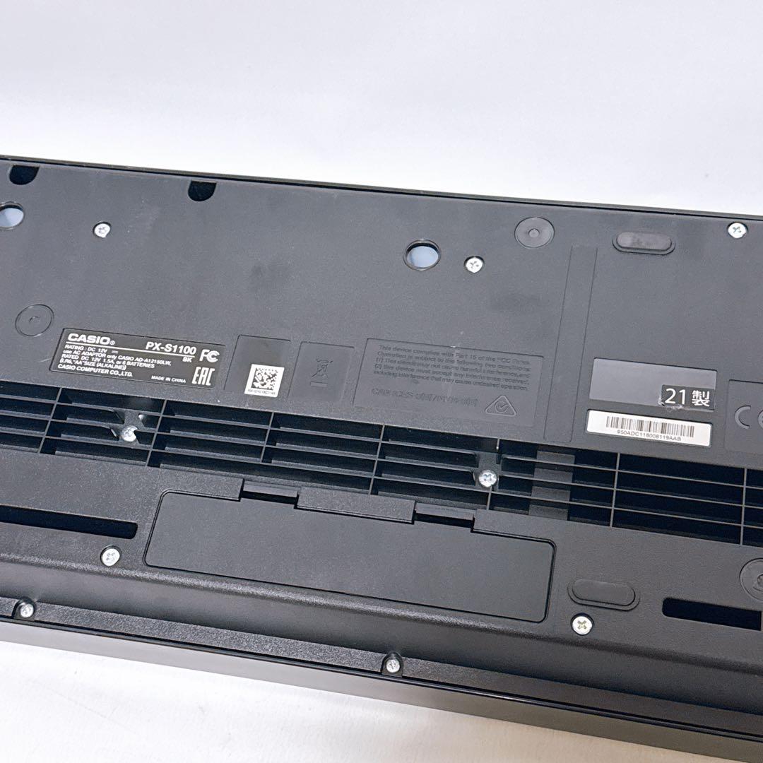 CASIO 電子ピアノ Privia PX-S1100BK ブラック 88鍵盤