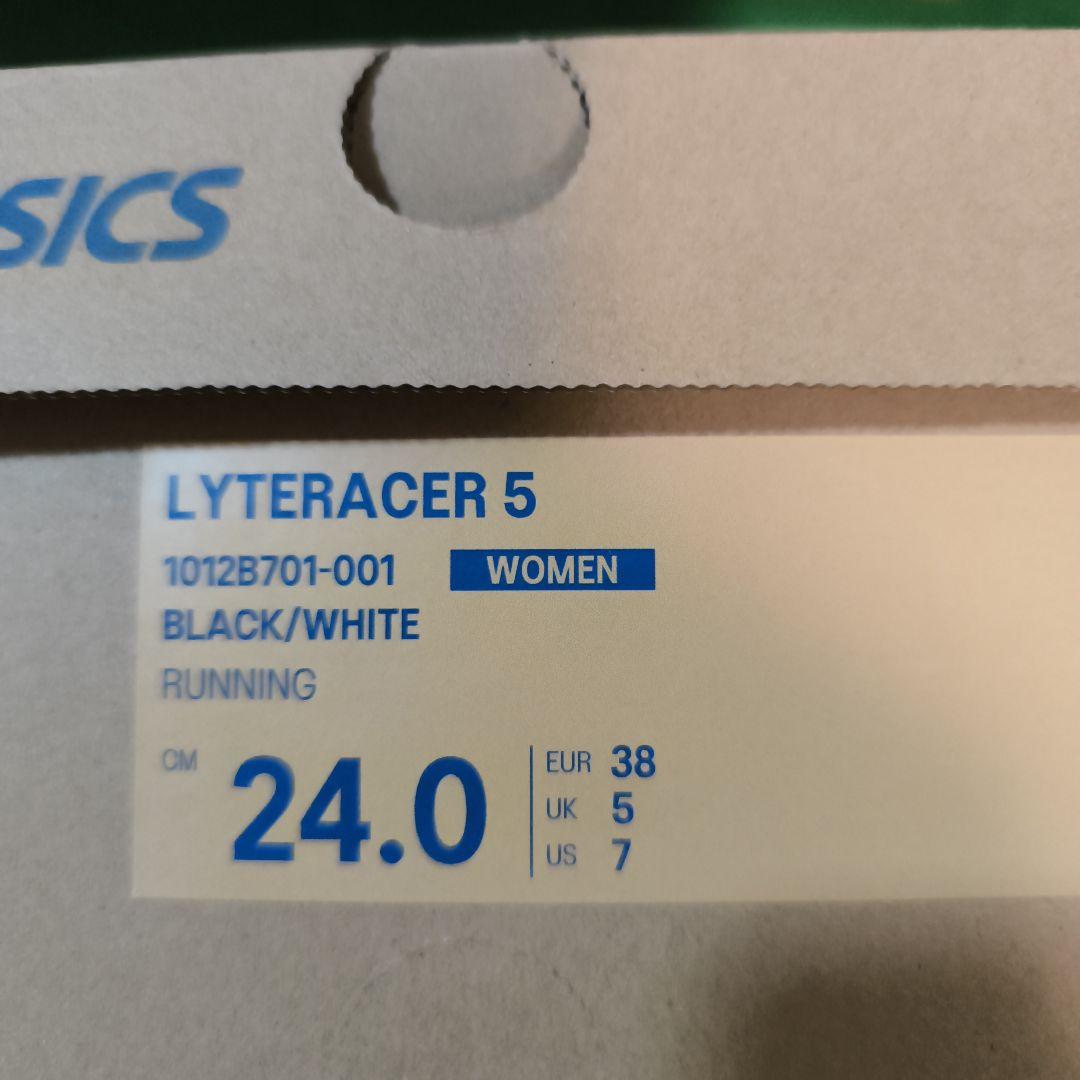 asics ウィメンズランニングシューズ ライトレーサー5 24.0cm