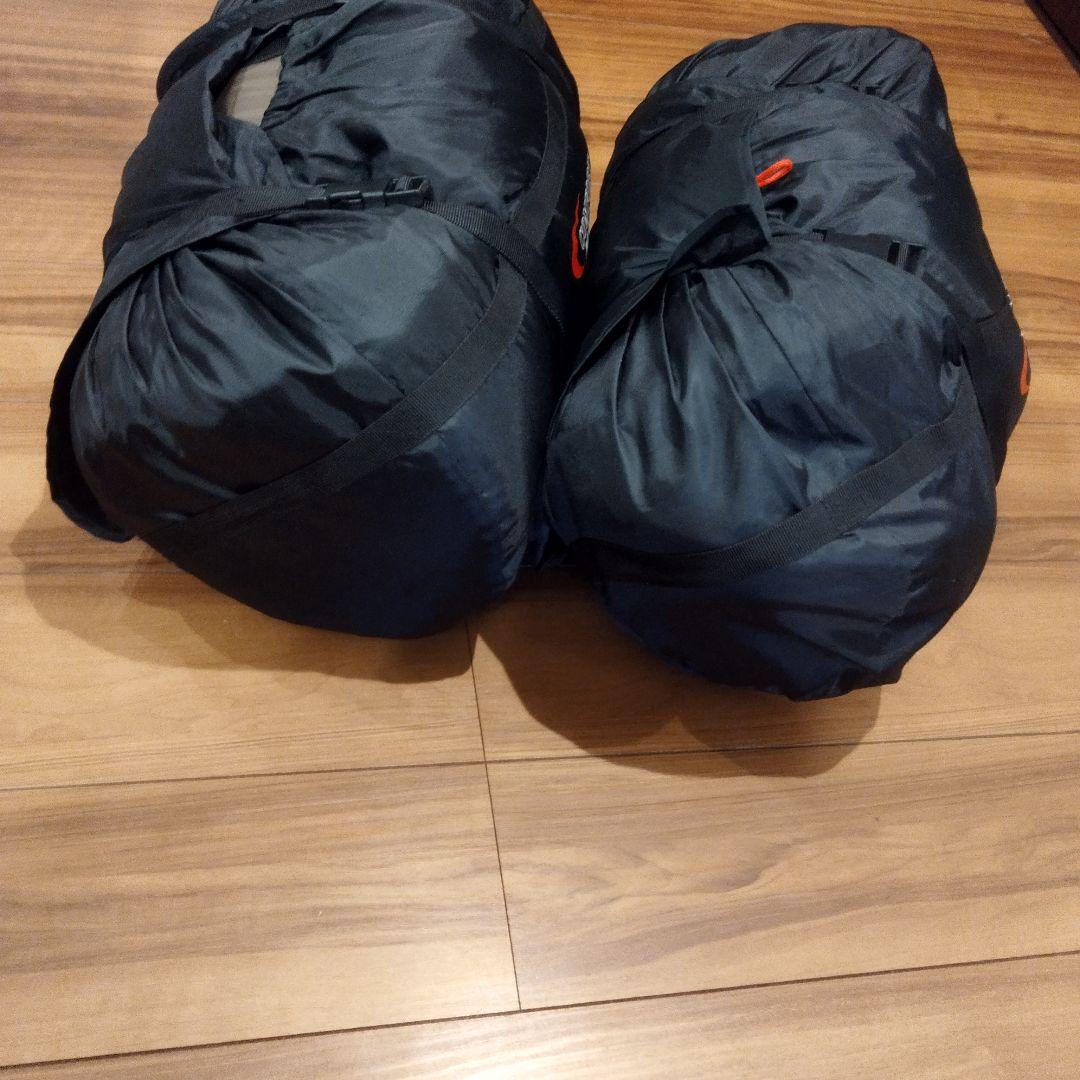 ２個セット最高峰コールマン コンフォートマスター スリーピングバッグ　寝袋