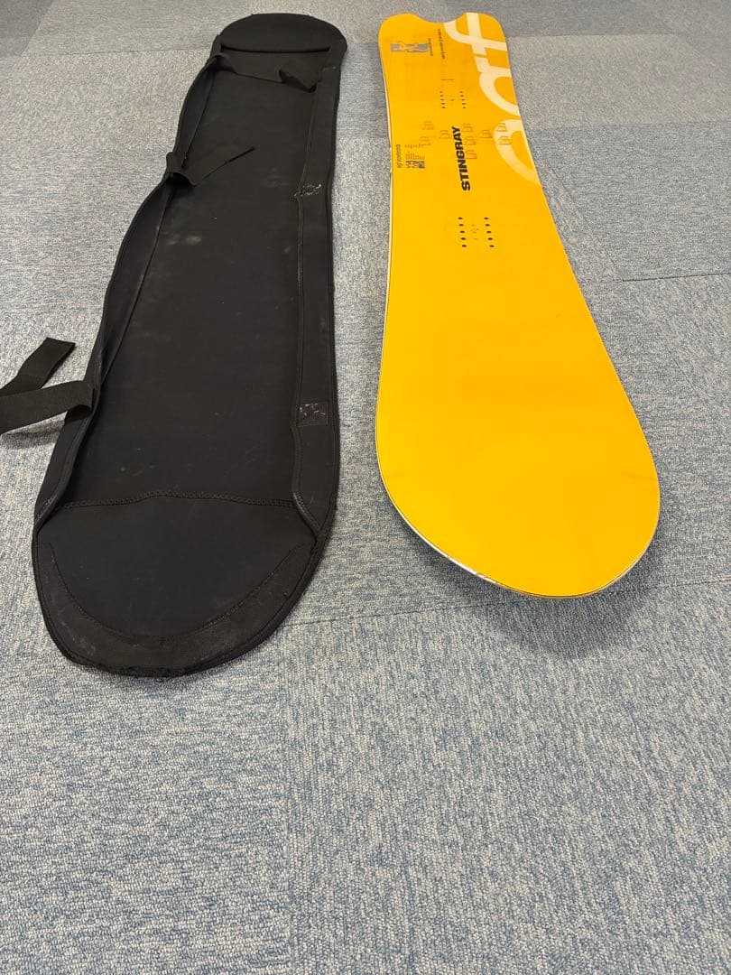 幻のegf スノーボード。 STINGRAY 1660ｍｍ
