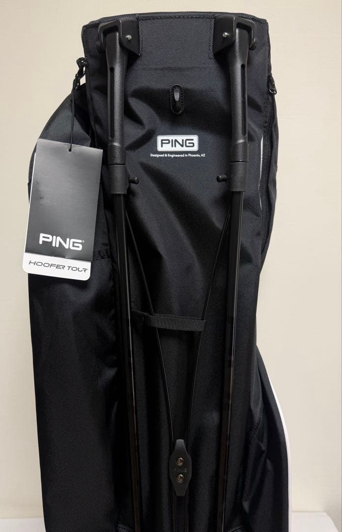 新品 PING 244 HOOFER TOUR キャディバッグ 白