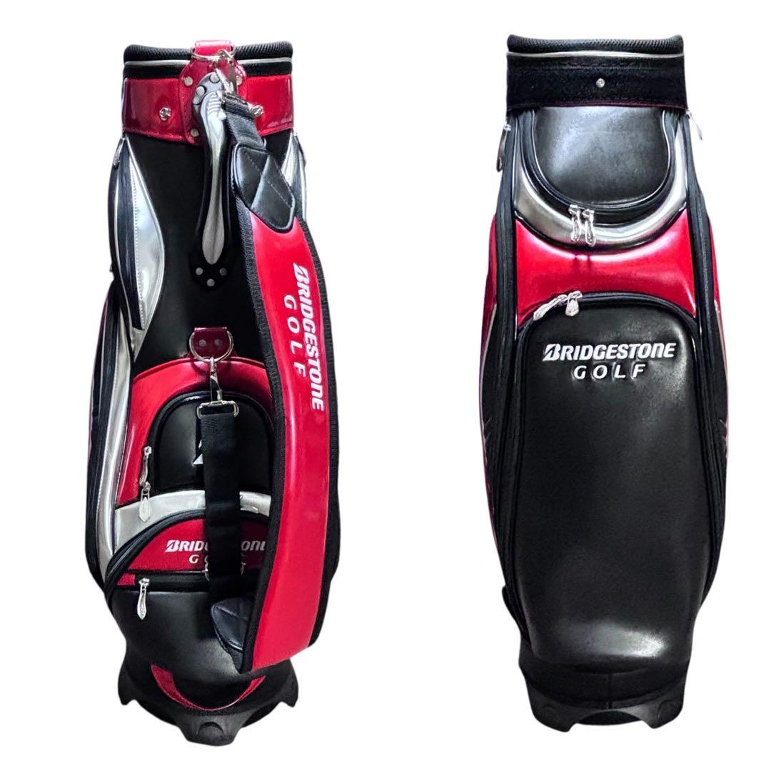 ✨未使用✨ ブリヂストンゴルフ 9.5型 アスリートモデル 赤/黒