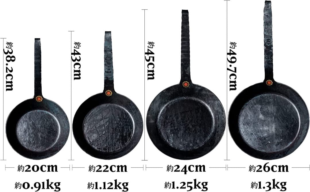 タークフライパン(28cm) 鉄 ドイツ並行輸入品 ブラック