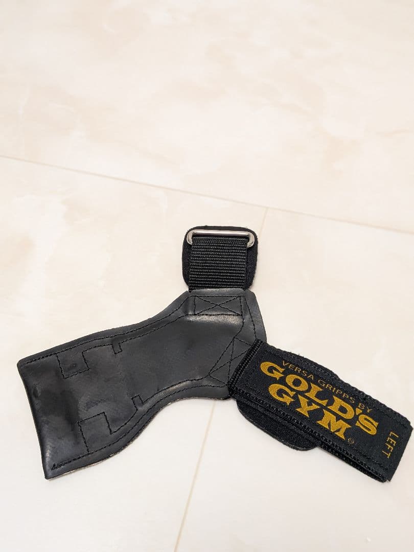 【美品】ゴールドジム パワーグリップ プロ Sサイズ VERSA GRIPPS