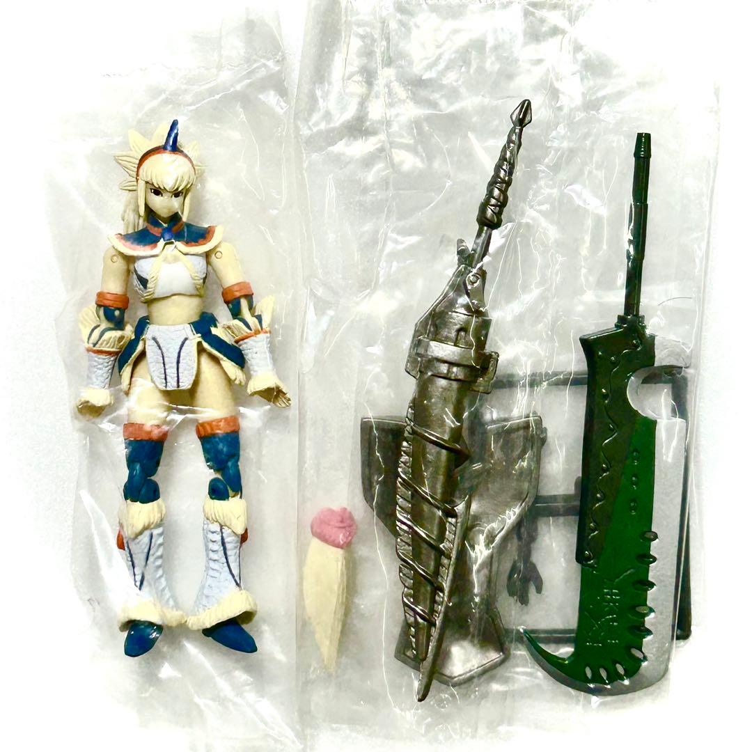 ★レア！モンスターハンター 可動狩人★7種セット★ポージング、武器交換可能♪
