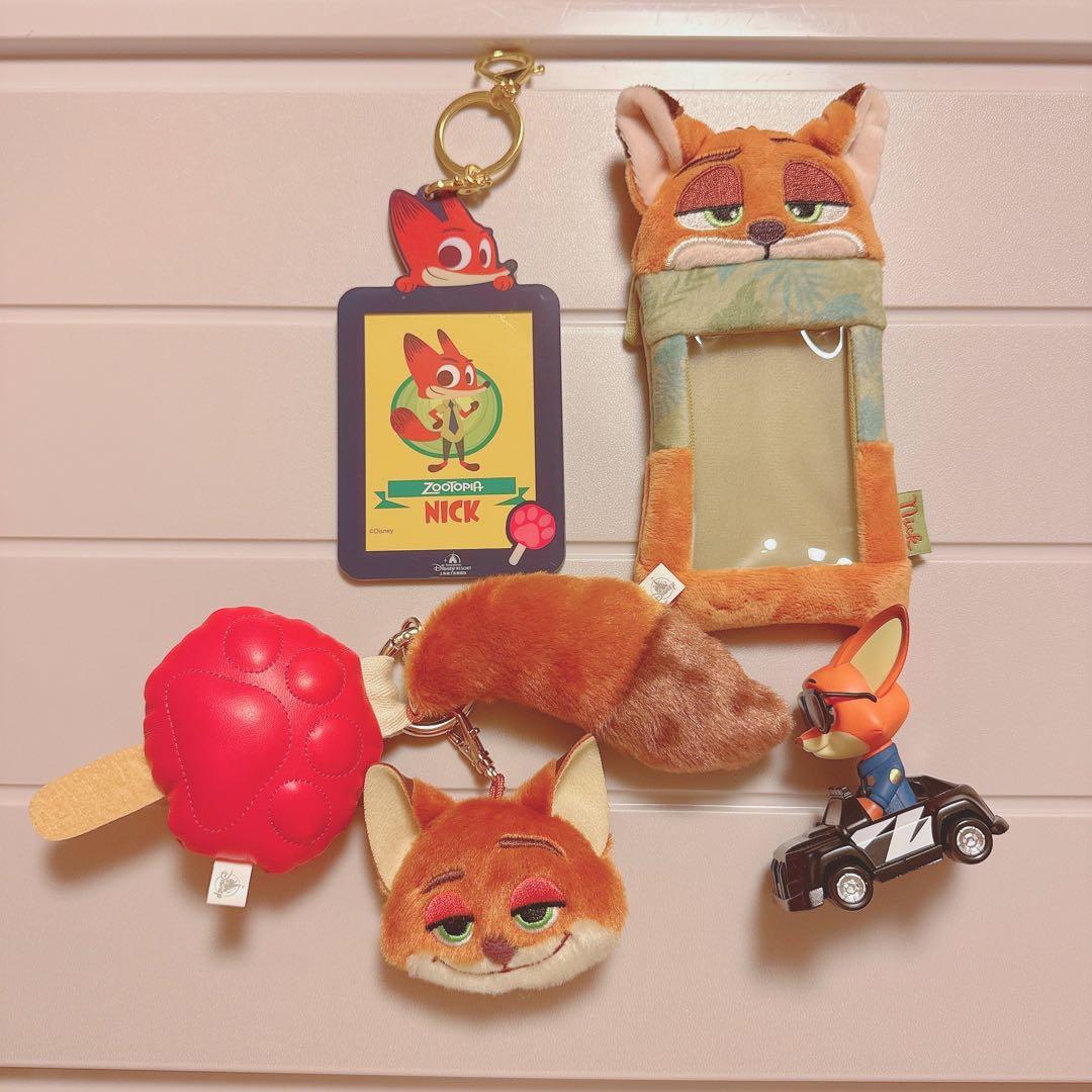 ズートピア　ニック・ワイルド　グッズ5点セット
