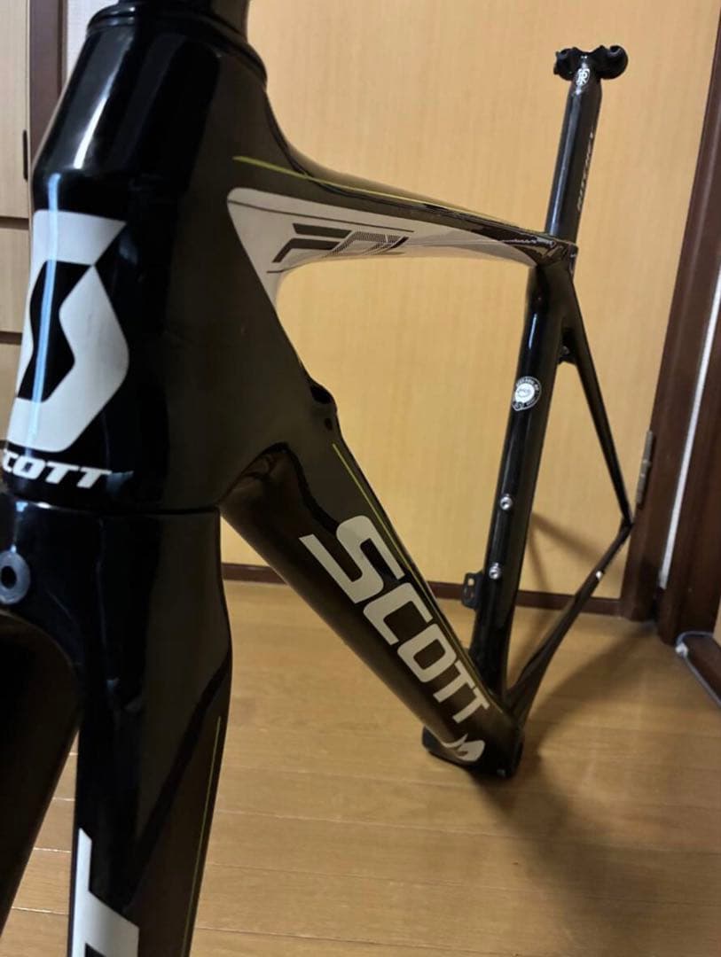 本日限定1万円引き！SCOTT FOIL 40 フレームセット S フルカーボン