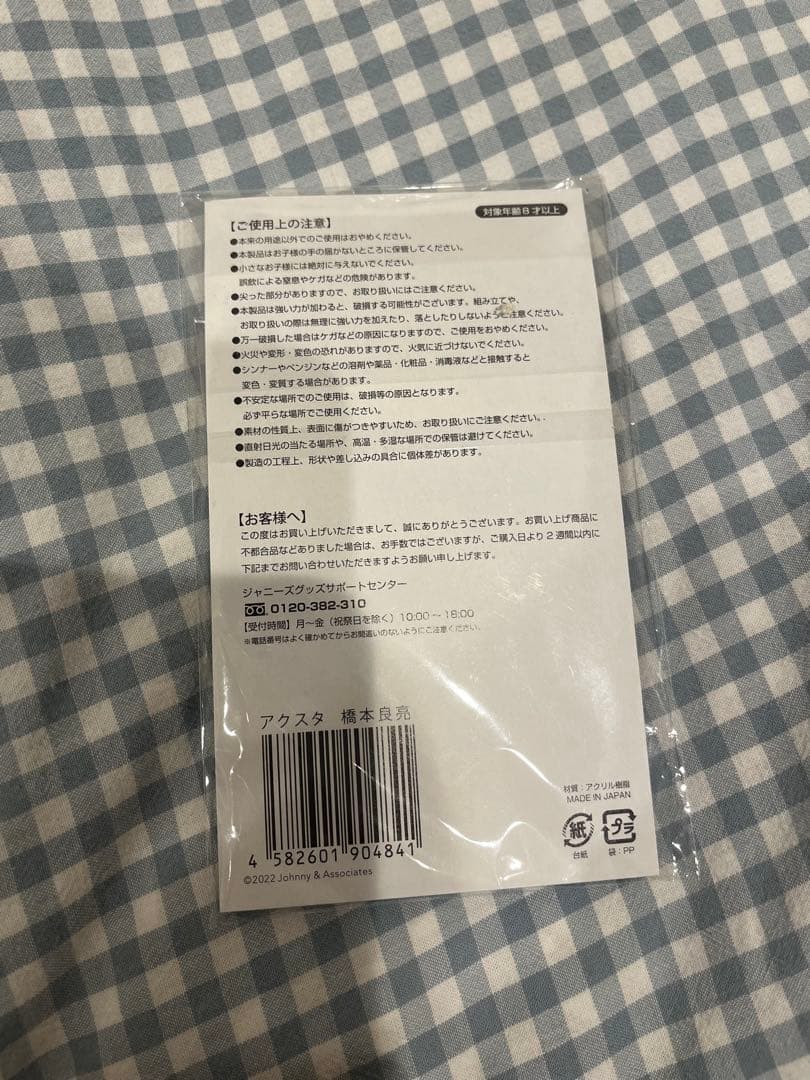 再値下げ 美品ほぼ未使用 橋本良亮 ぬいぐるみ Gocoichi A.B.C-Z