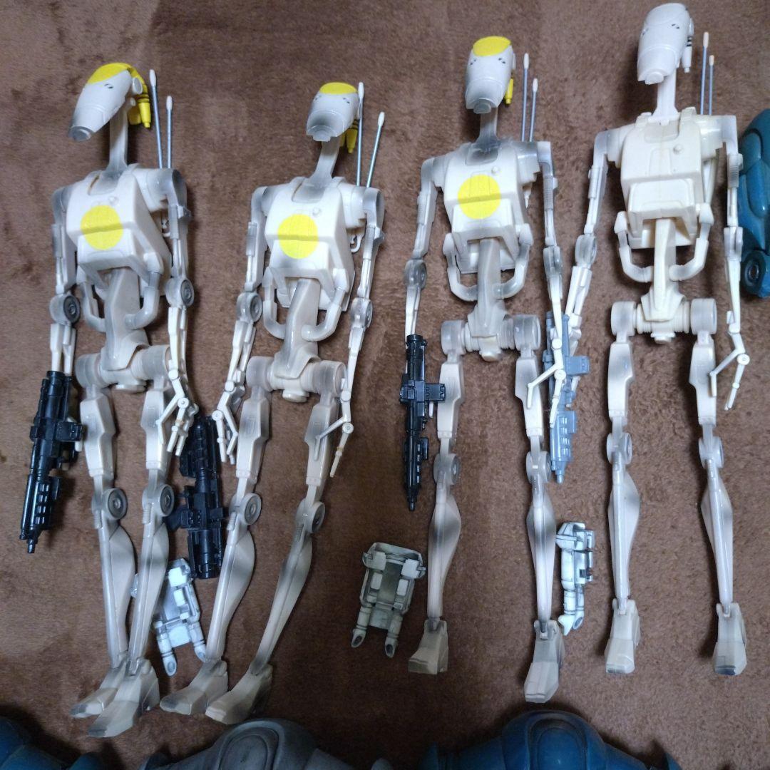 ハズブロ　12インチスターウォーズ　バトルドロイドスーパーバトルドロイドジャンク