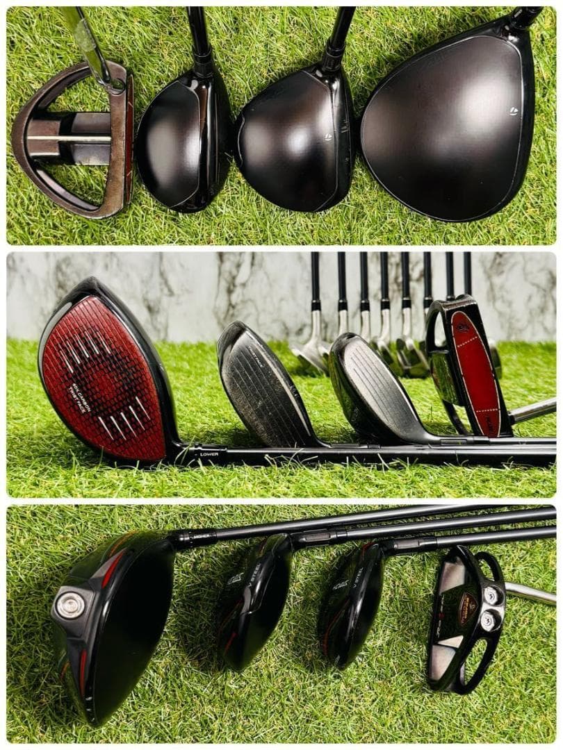 【バック新品】テーラーメイド ステルス メンズゴルフセット 12本 S