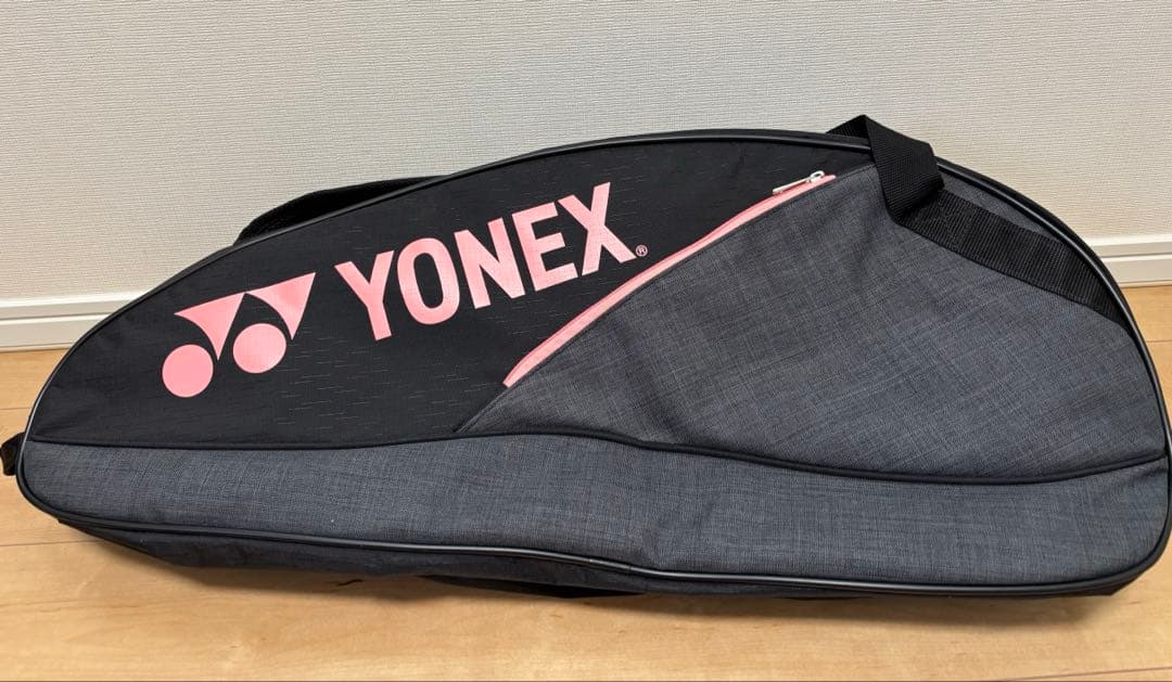 YONEX ラケットバッグ 　BAG2132R　 黒/ライトピンク　美品　6本用