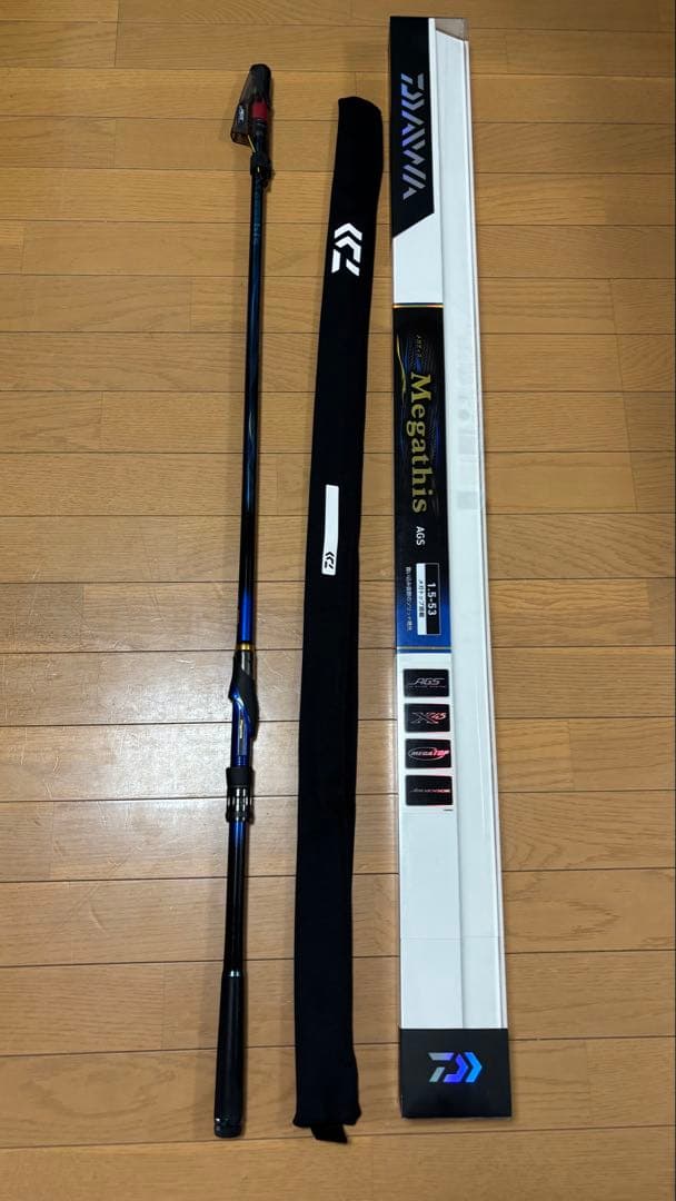 Daiwa Megathis 1.5磯竿 ロッドケース付き