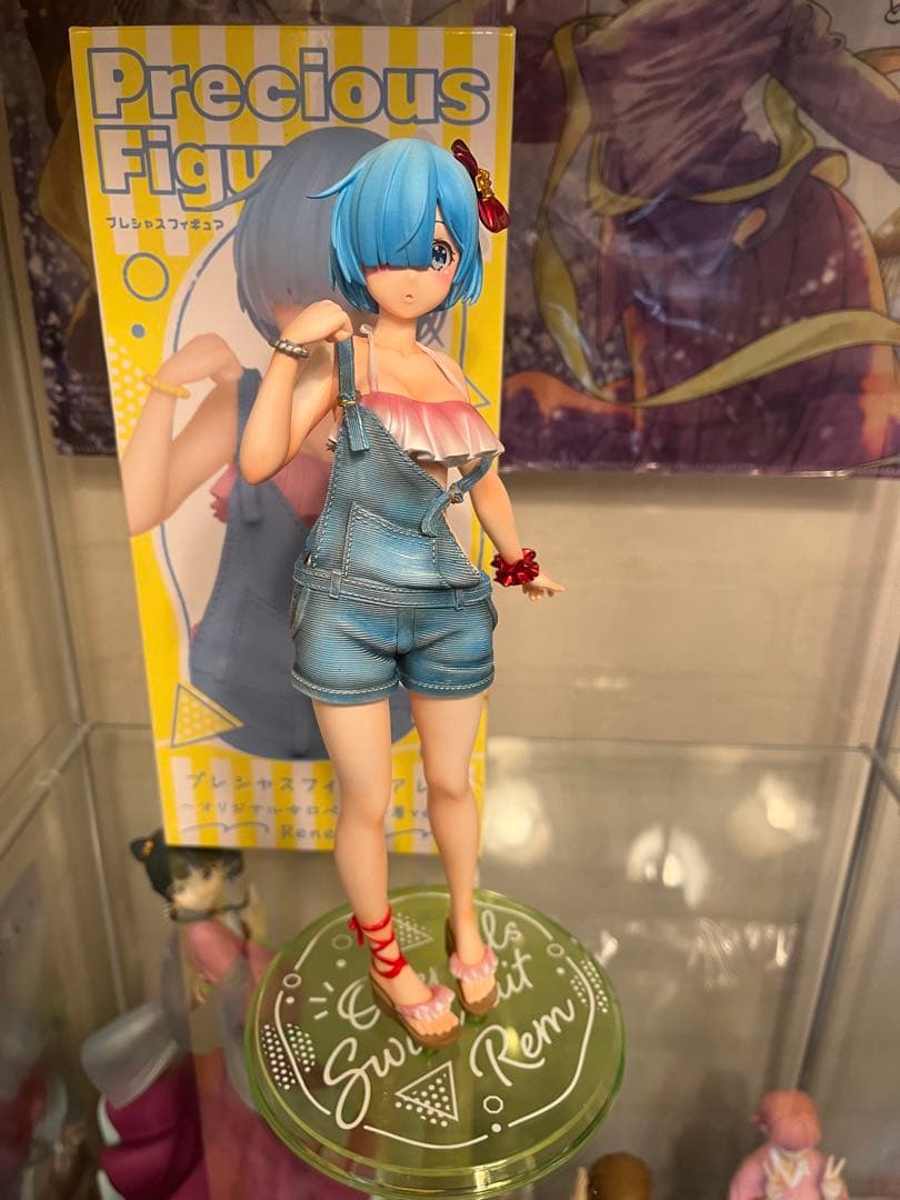 Re:ゼロから始まる異世界生活レムリペイント フィギュアプレシャスサロペット水着